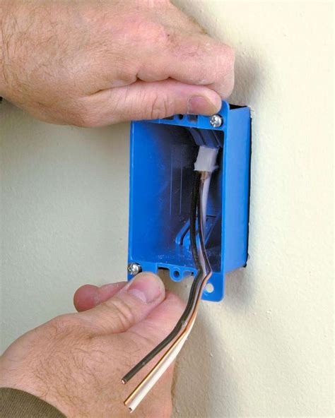 add to metal electrical box|adding electrical box existing wall.